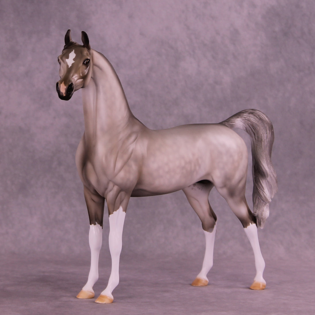 Shimmer OOAK Arabian Stallion by Julie Keim HS25