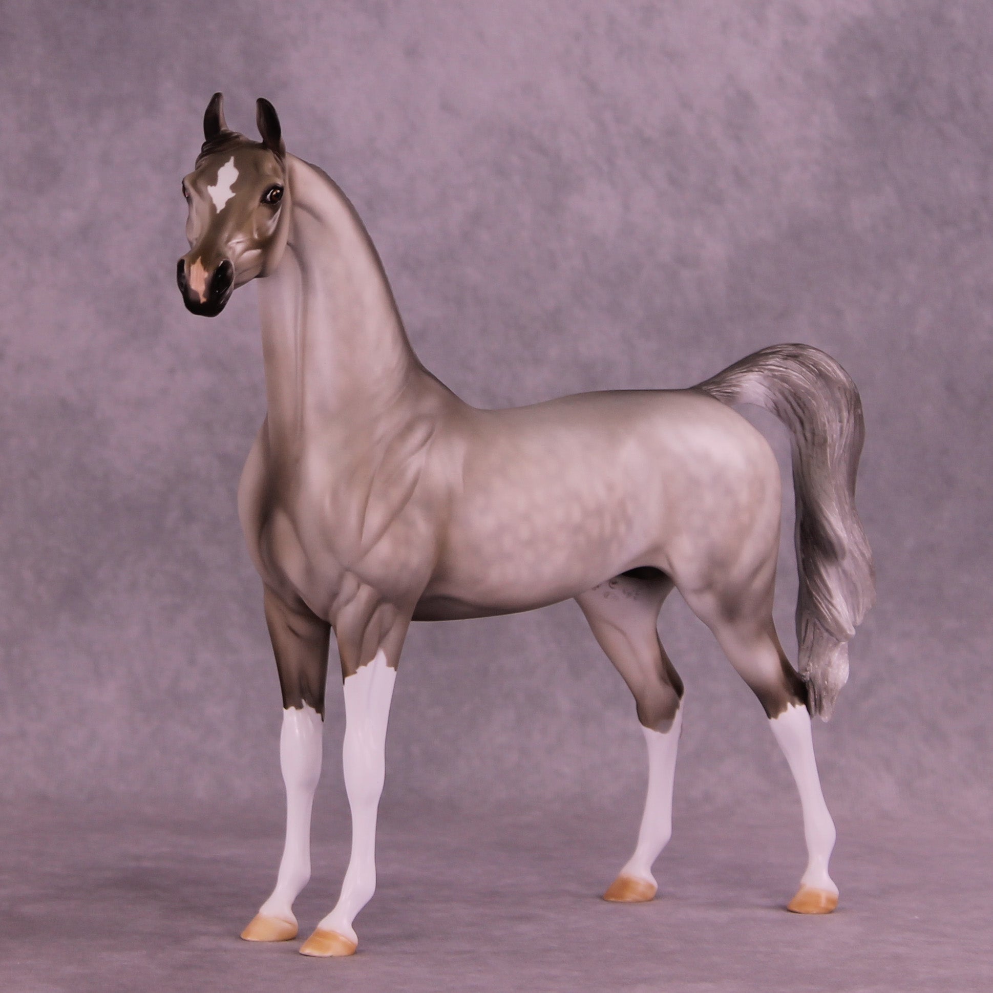 Shimmer OOAK Arabian Stallion by Julie Keim HS25