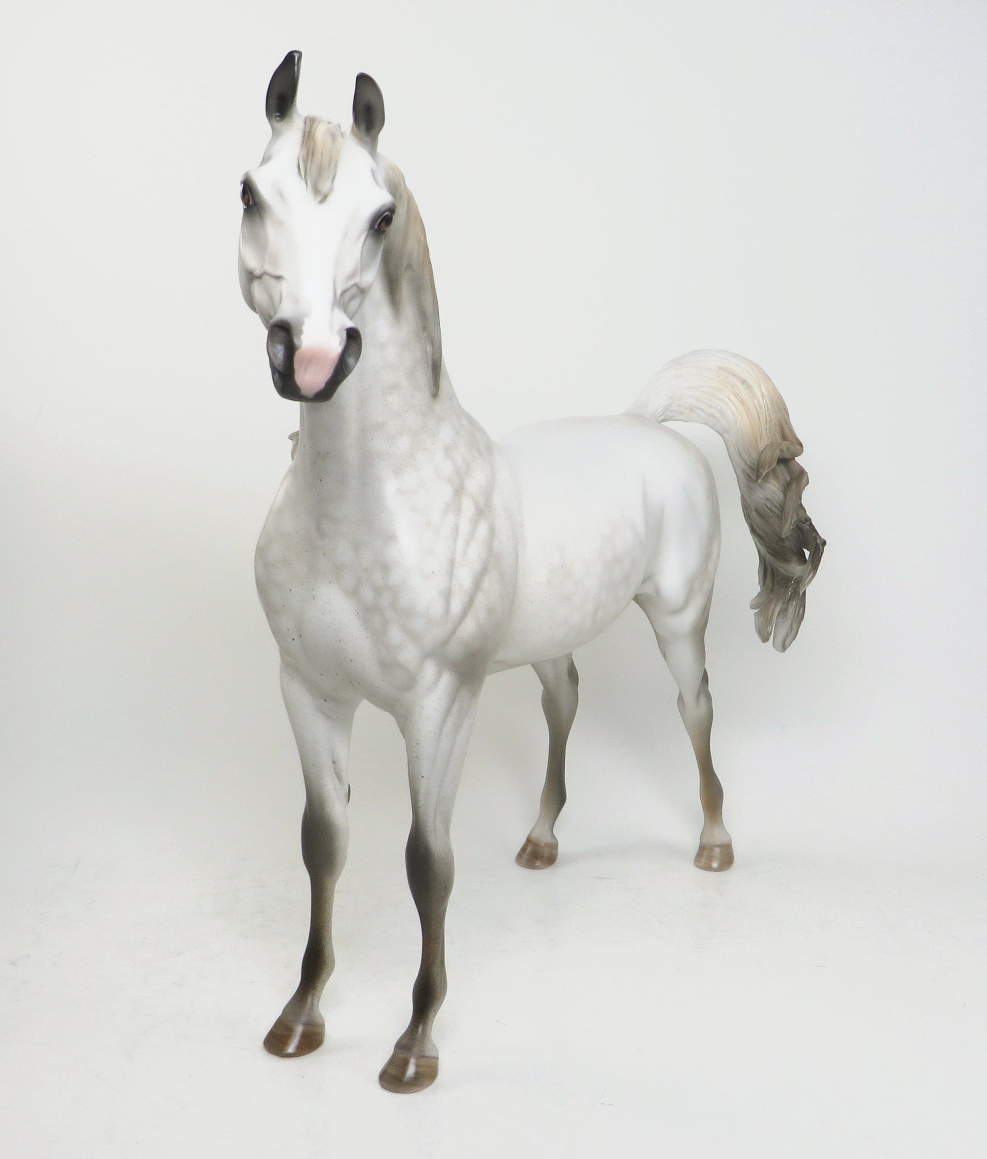 OMEGA - DAPPLE GREY LIMITED EDITION ARABIAN MODEL HORSE - LE4 -1/28
