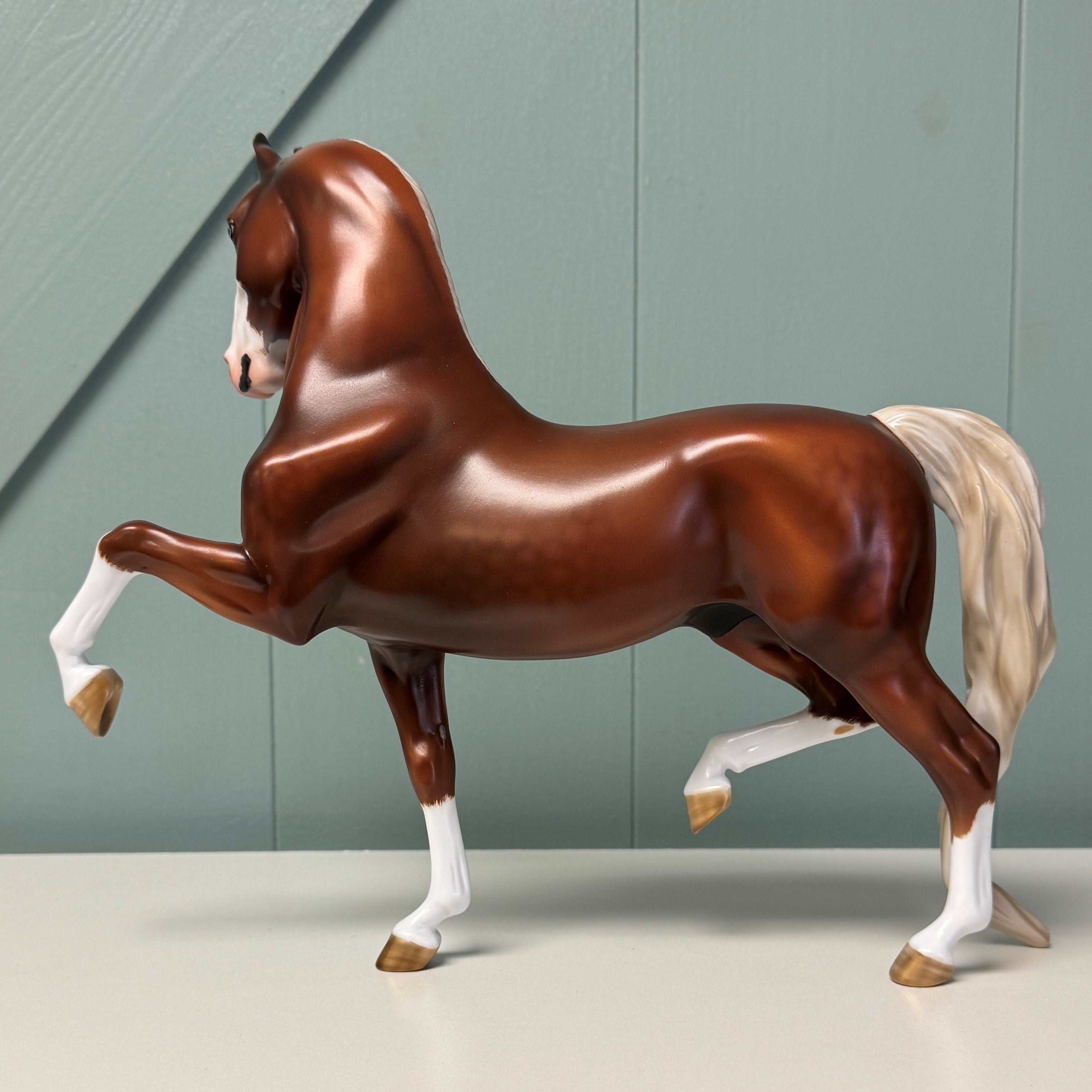 Jon OOAK Flaxen Chestnut Custom Saddlebred By Angela Marleau Best Offers 7/2/24