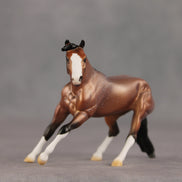 Sightseer OOAK Chip Cutting Horse by Ellen Robbins SHCF26
