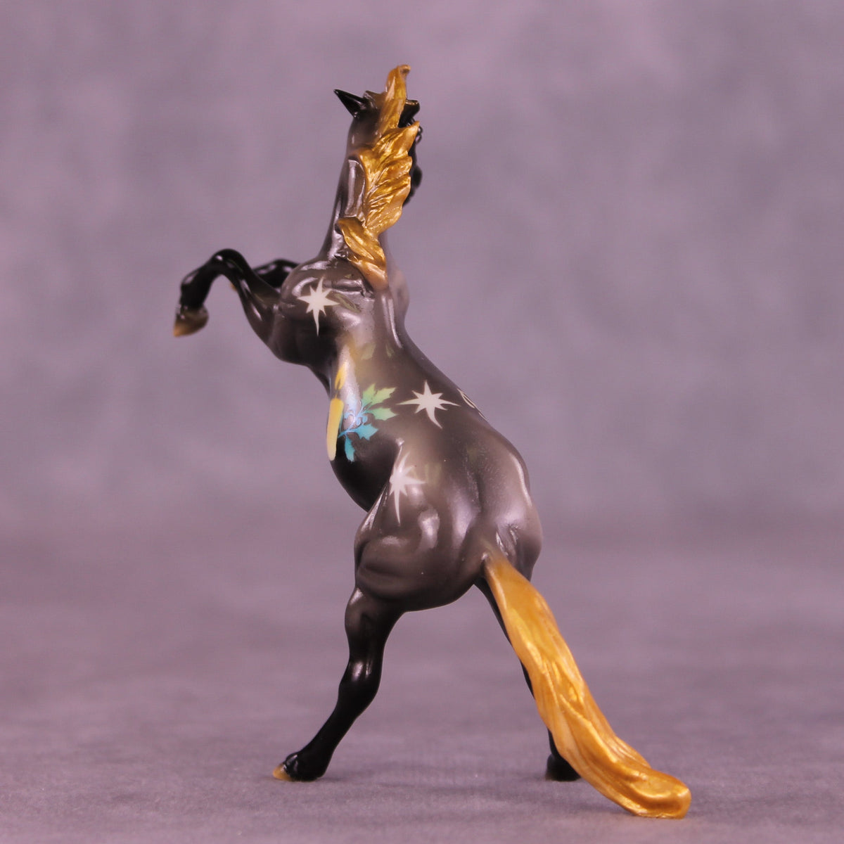 Silent Night Believe OOAK Chip Mustang by Enrique Duarte HS25