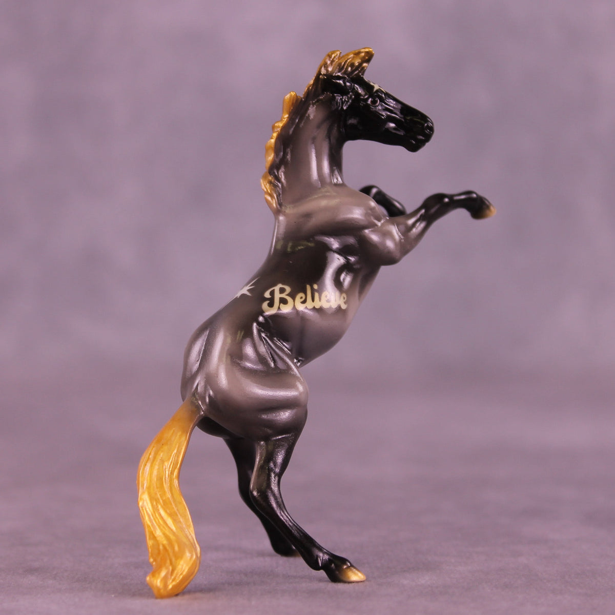 Silent Night Believe OOAK Chip Mustang by Enrique Duarte HS25