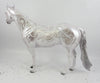 SILVER FROST-OOAK DECORATOR ISH MODEL HORSE BY DAWN QUICK 2/7