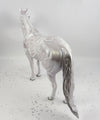 SILVER FROST-OOAK DECORATOR ISH MODEL HORSE BY DAWN QUICK 2/7