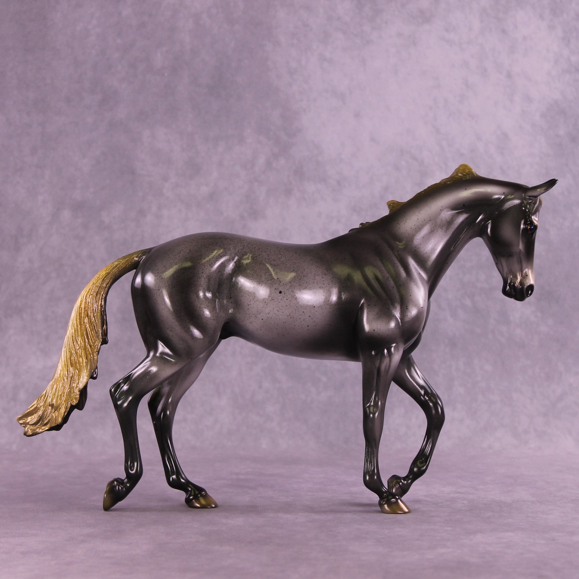 Silverwind OOAK Thoroughbred by Enrique Duarte DDOOAKs26