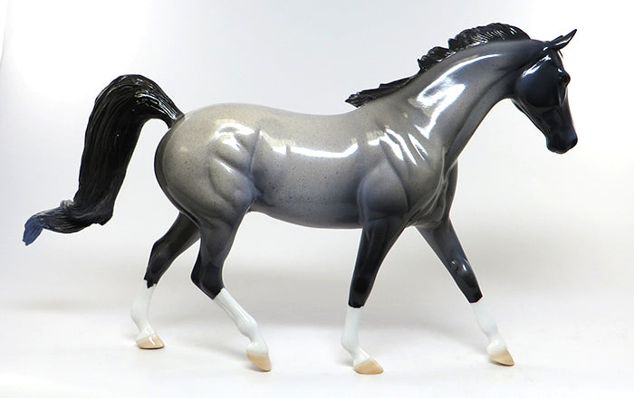 SINBAD-LE-6 BLUE ROAN PONY MODEL HORSE EQ 2016 7/28