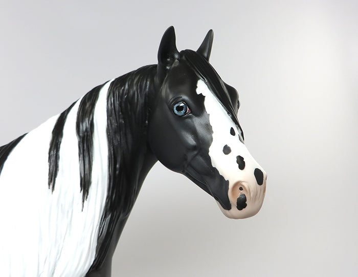 SLEEPING BEAUTY-BLACK PAINT ISH MODEL HORSE EQ 2016 7/28