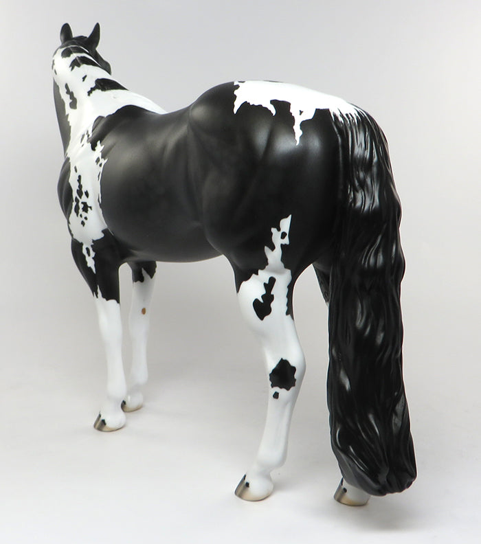 SLEEPING BEAUTY-BLACK PAINT ISH MODEL HORSE EQ 2016 7/28