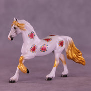 Smitten OOAK Chip Friesian by Dawn Quick VV26