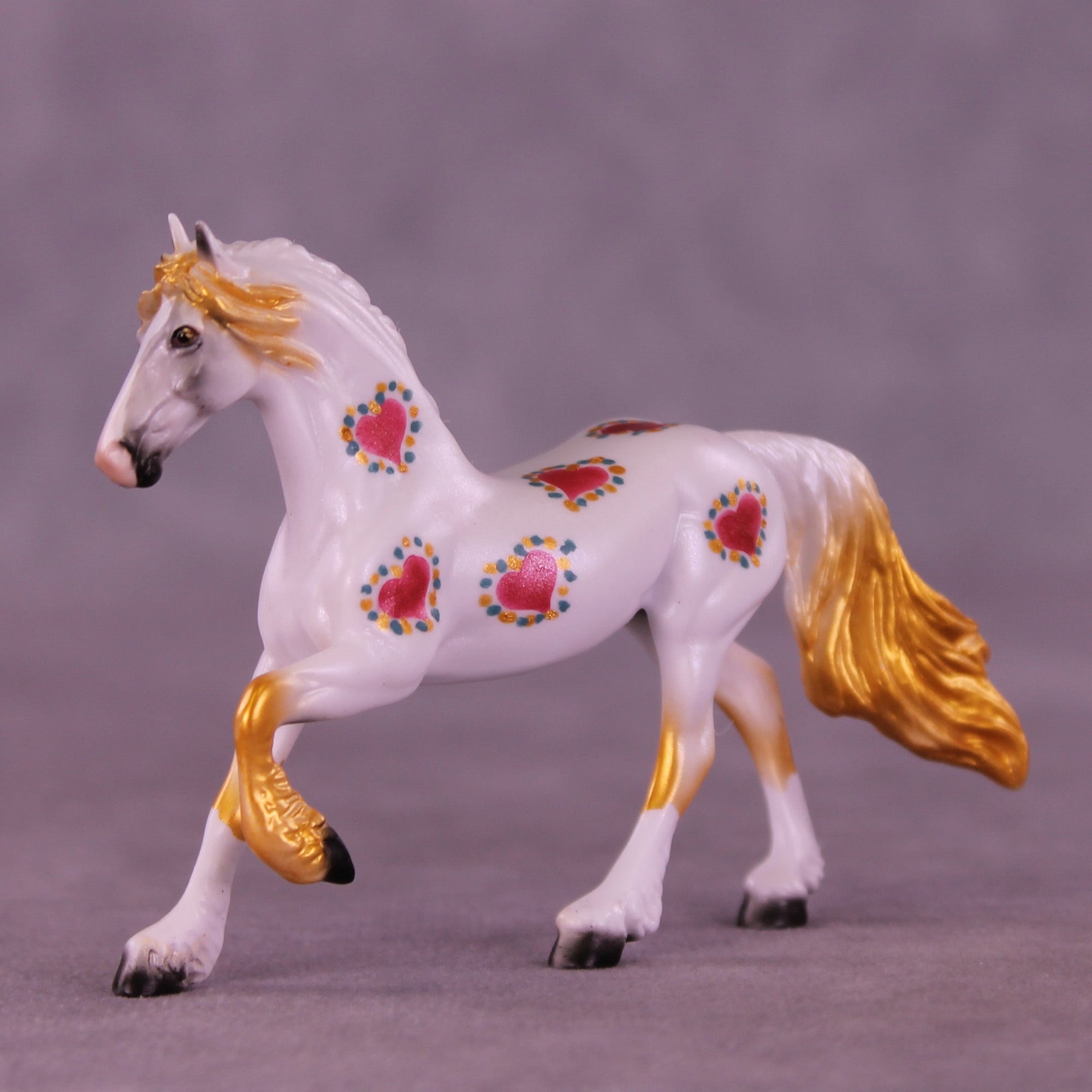 Smitten OOAK Chip Friesian by Dawn Quick VV26