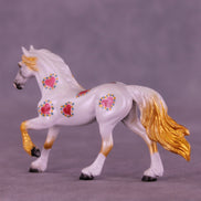 Smitten OOAK Chip Friesian by Dawn Quick VV26