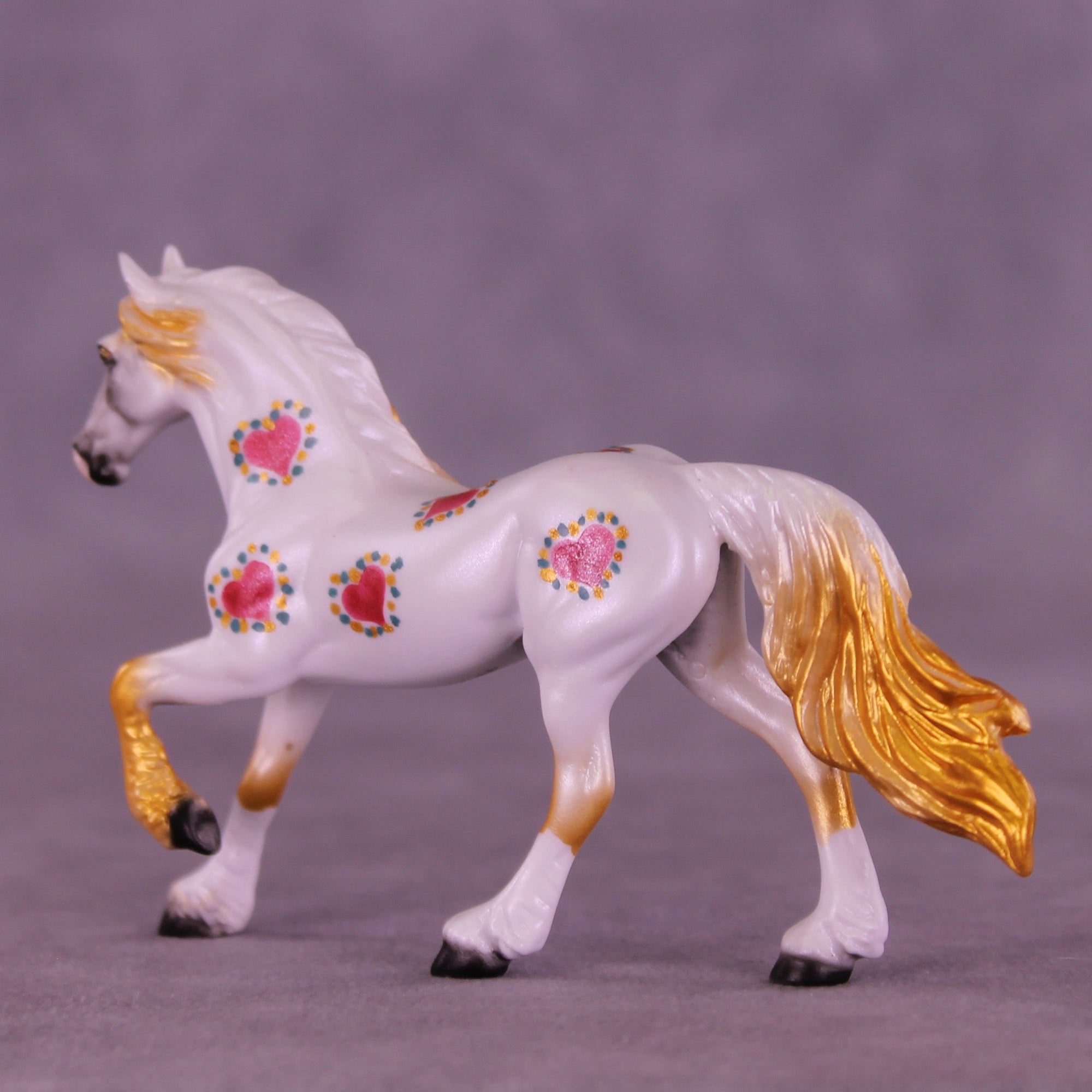 Smitten OOAK Chip Friesian by Dawn Quick VV26
