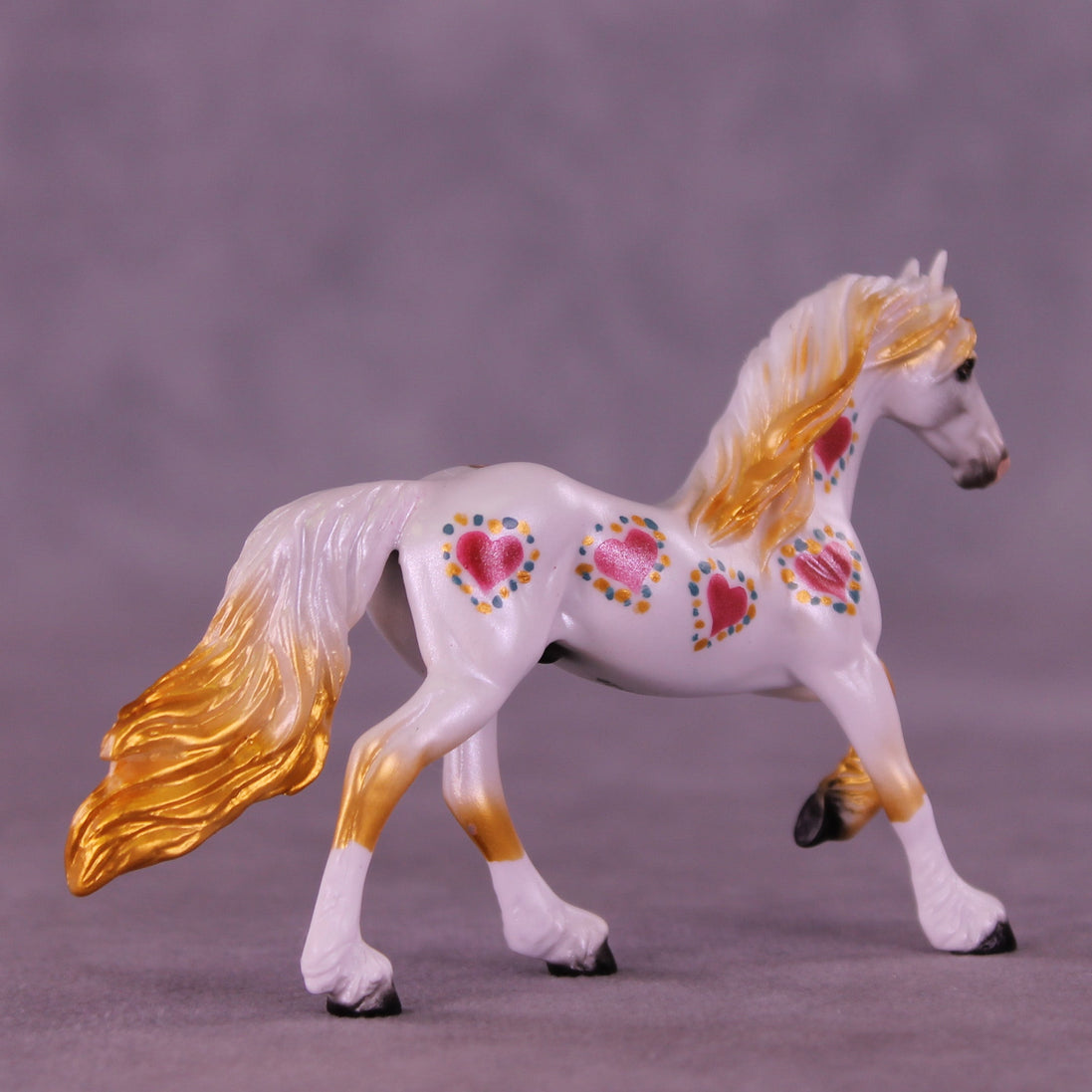 Smitten OOAK Chip Friesian by Dawn Quick VV26