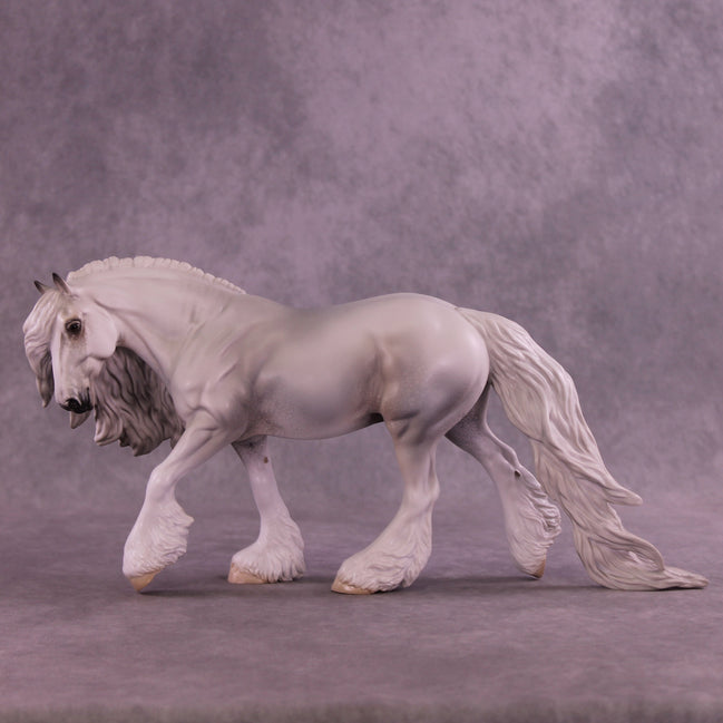 Snowfall OOAK Irish Cob by Jess Hamill HS25