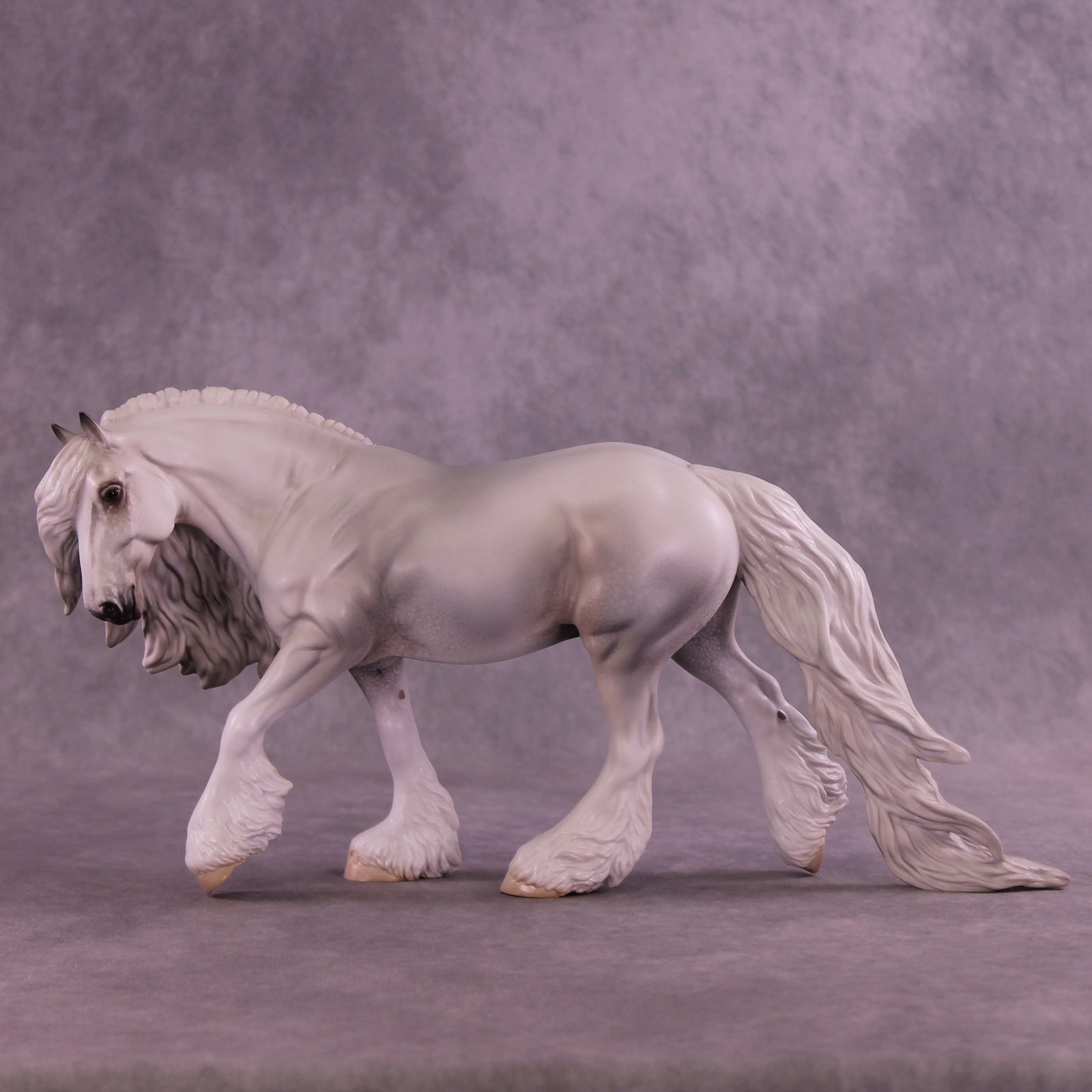 Snowfall OOAK Irish Cob by Jess Hamill HS25