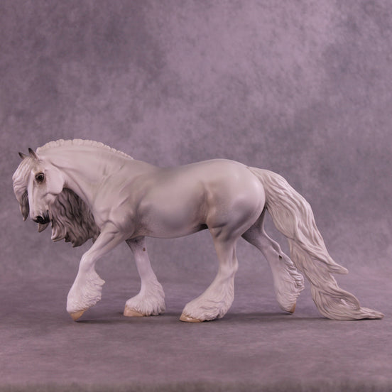 Snowfall OOAK Irish Cob by Jess Hamill HS25