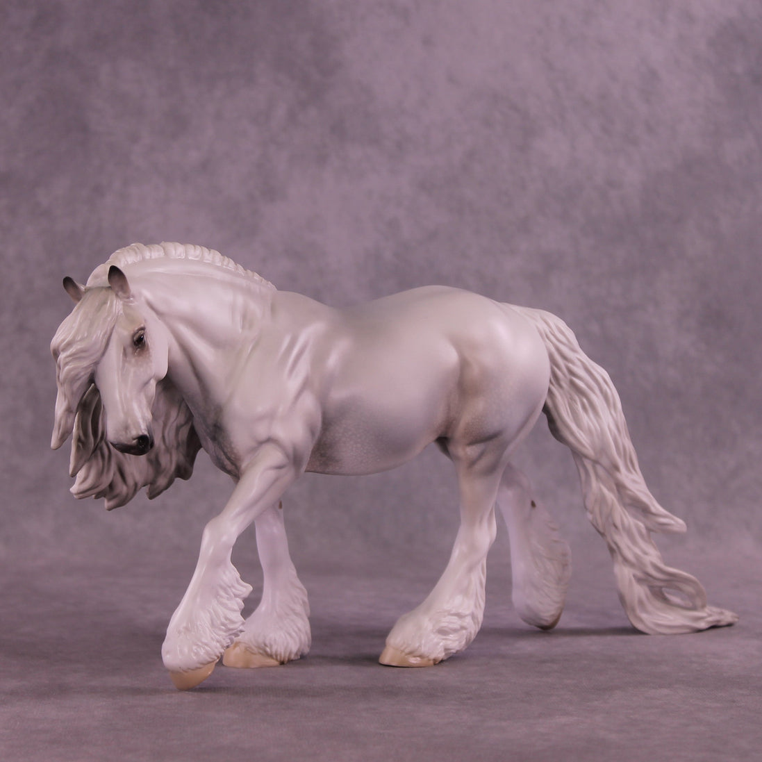 Snowfall OOAK Irish Cob by Jess Hamill HS25
