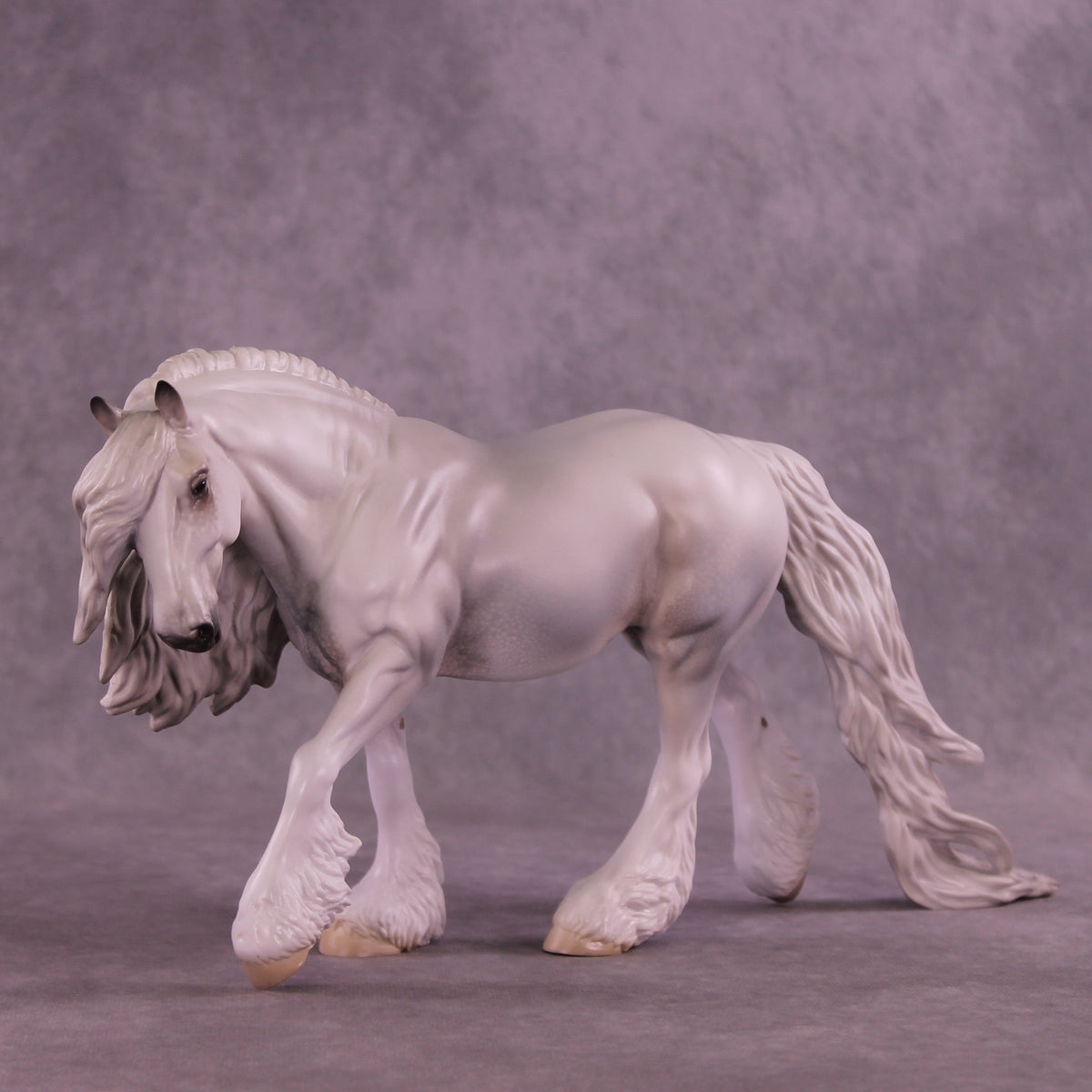 Snowfall OOAK Irish Cob by Jess Hamill HS25