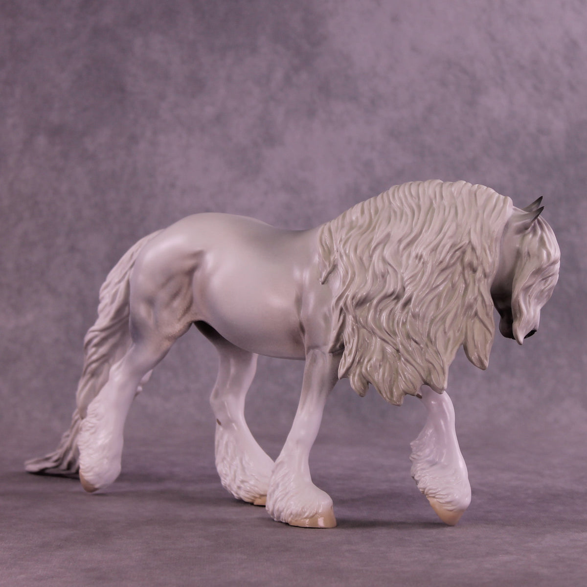 Snowfall OOAK Irish Cob by Jess Hamill HS25