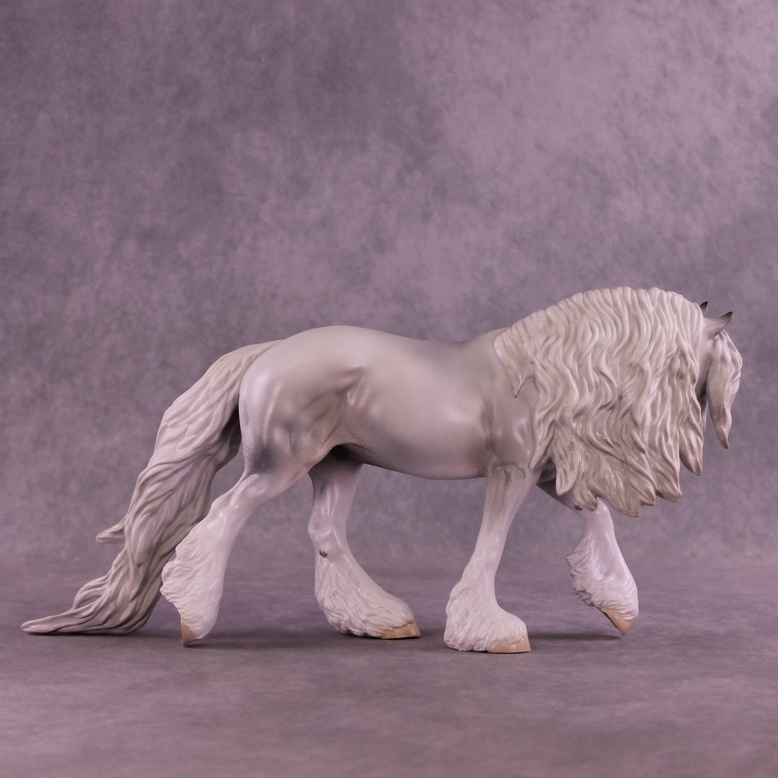 Snowfall OOAK Irish Cob by Jess Hamill HS25