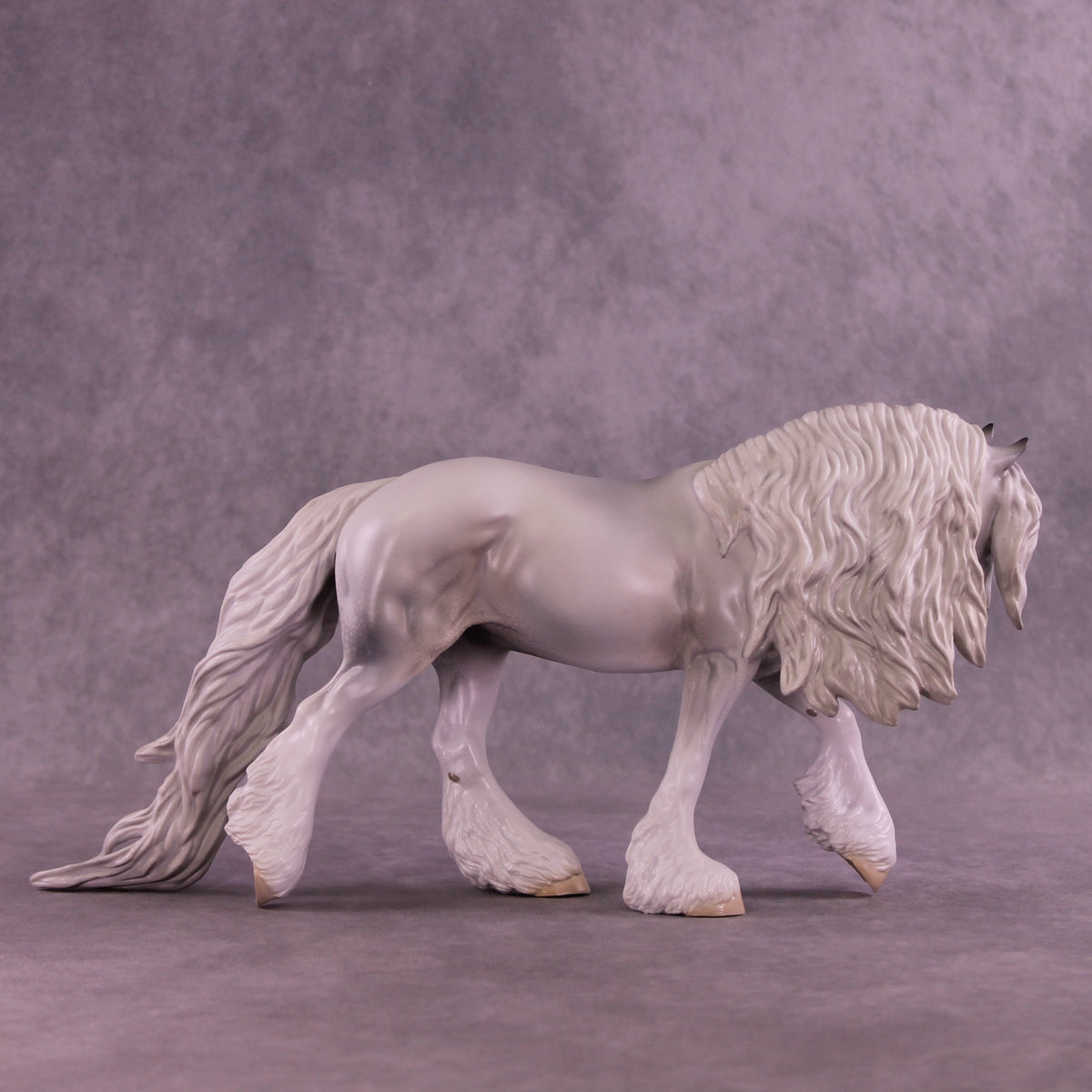 Snowfall OOAK Irish Cob by Jess Hamill HS25