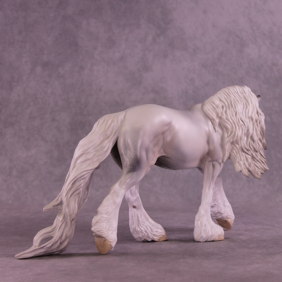 Snowfall OOAK Irish Cob by Jess Hamill HS25