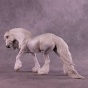 Snowfall OOAK Irish Cob by Jess Hamill HS25