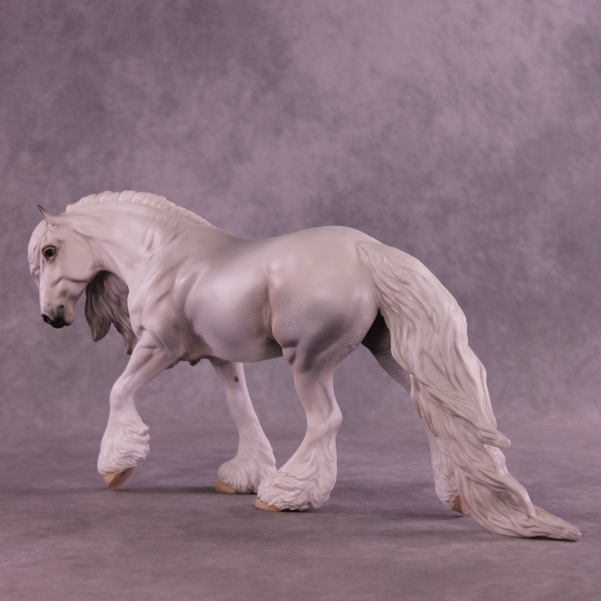 Snowfall OOAK Irish Cob by Jess Hamill HS25