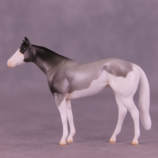 Snowlight OOAK Chip Stock Horse by Ellen Robbins HS25