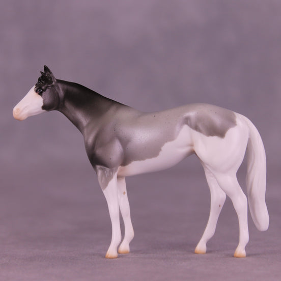Snowlight OOAK Chip Stock Horse by Ellen Robbins HS25