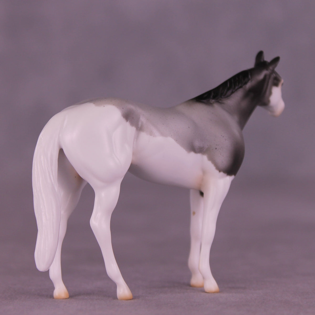 Snowlight OOAK Chip Stock Horse by Ellen Robbins HS25