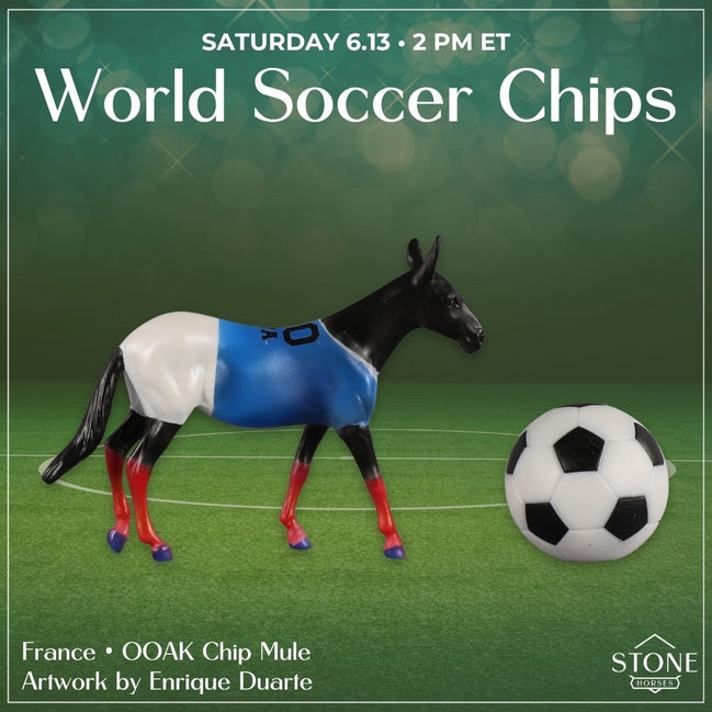 France OOAK Chip Mule by Enrique Duarte SCD26
