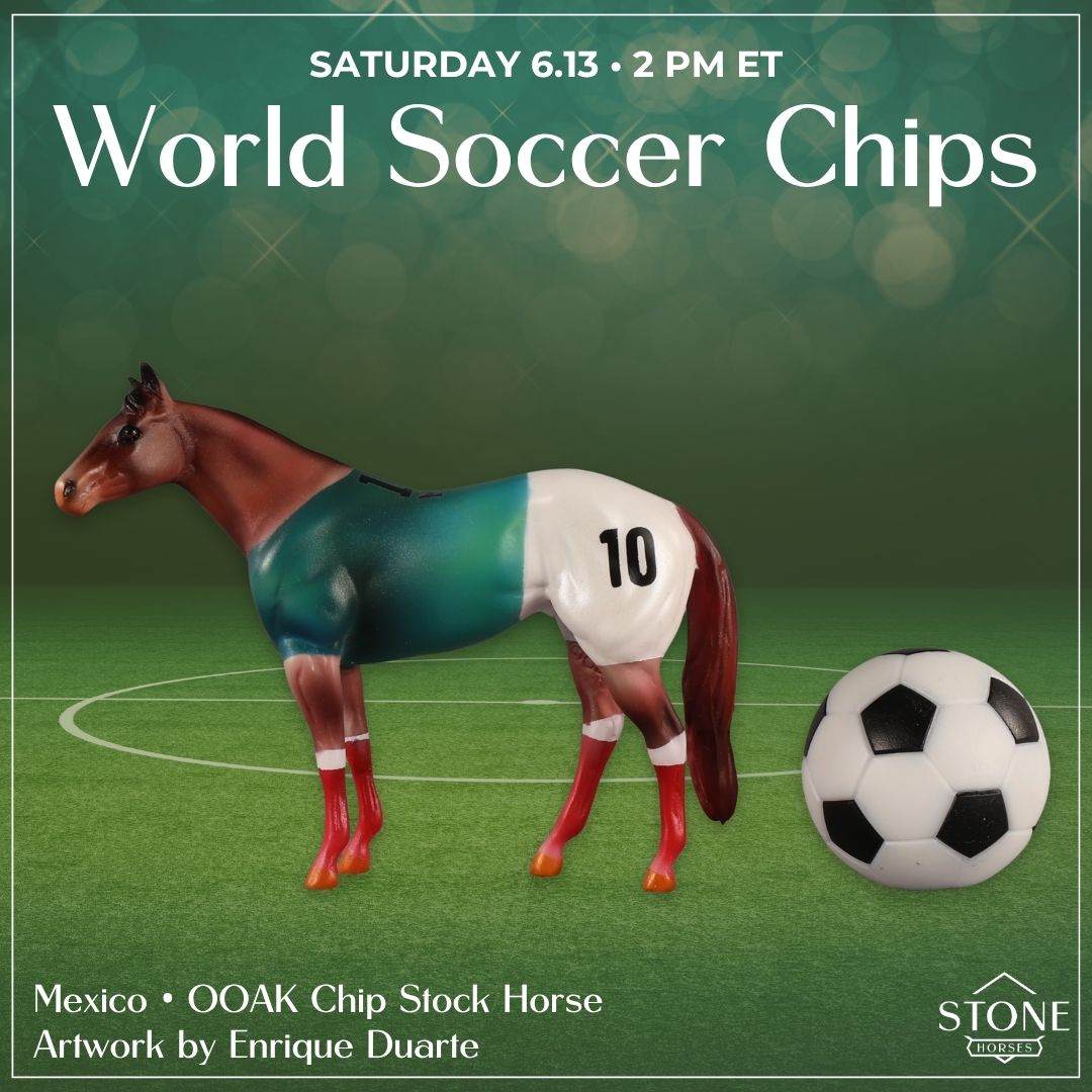 Mexico OOAK Chip Stock Horse by Enrique Duarte SCD26