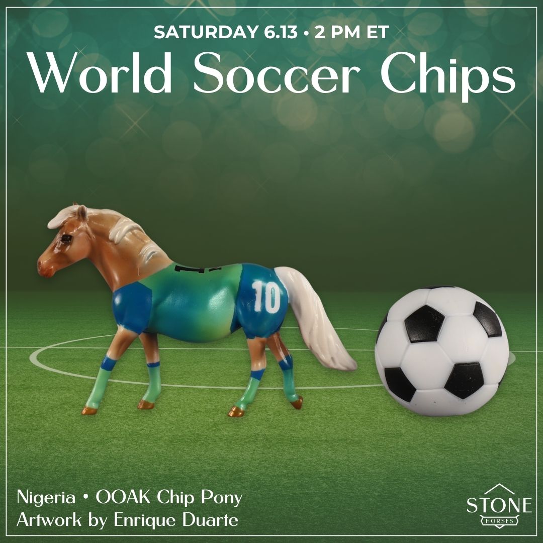 Nigeria OOAK Chip Pony by Enrique Duarte SCD26
