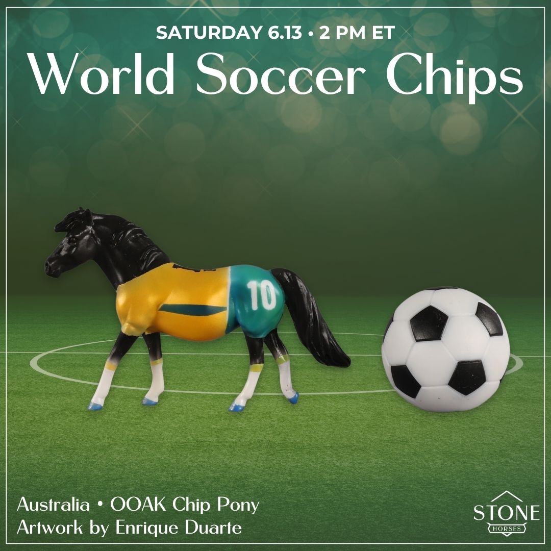 Australia OOAK Chip Pony by Enrique Duarte SCD26