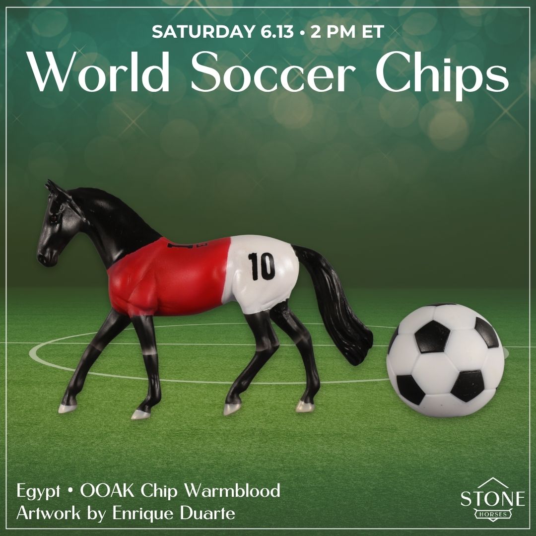 Egypt OOAK Chip Warmblood by Enrique Duarte SCD26