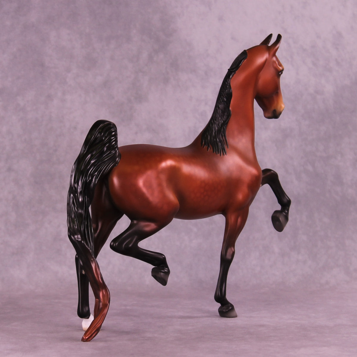 Sparkle McSnow OOAK Saddlebred by Jess Hamill HS25