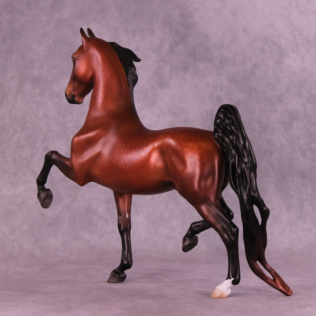 Sparkle McSnow OOAK Saddlebred by Jess Hamill HS25