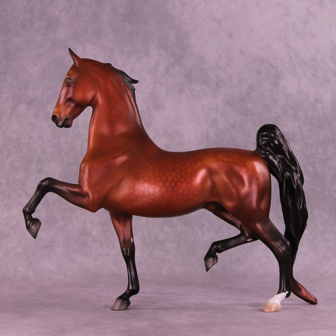 Sparkle McSnow OOAK Saddlebred by Jess Hamill HS25