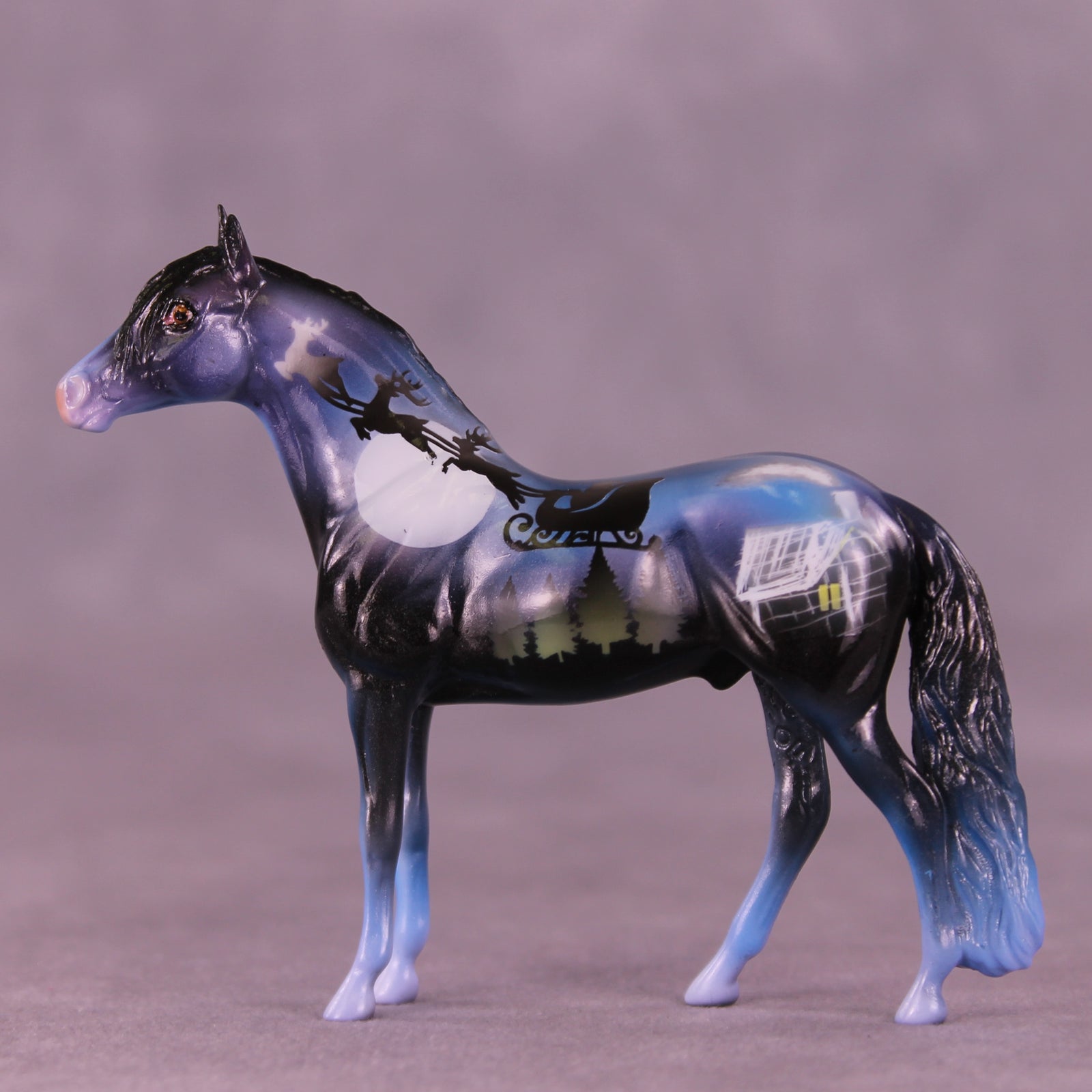 Sparkle Noggin OOAK Chip Andalusian by Enrique Duarte HS25