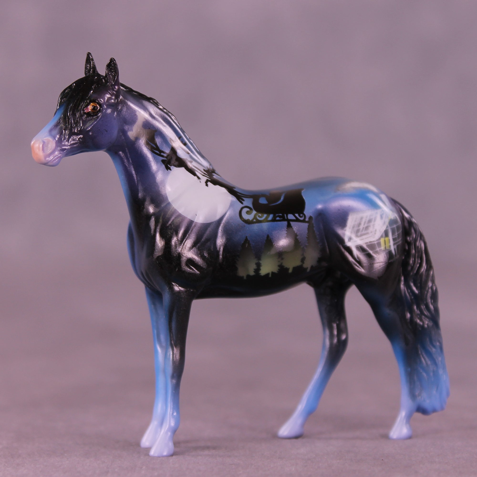 Sparkle Noggin OOAK Chip Andalusian by Enrique Duarte HS25