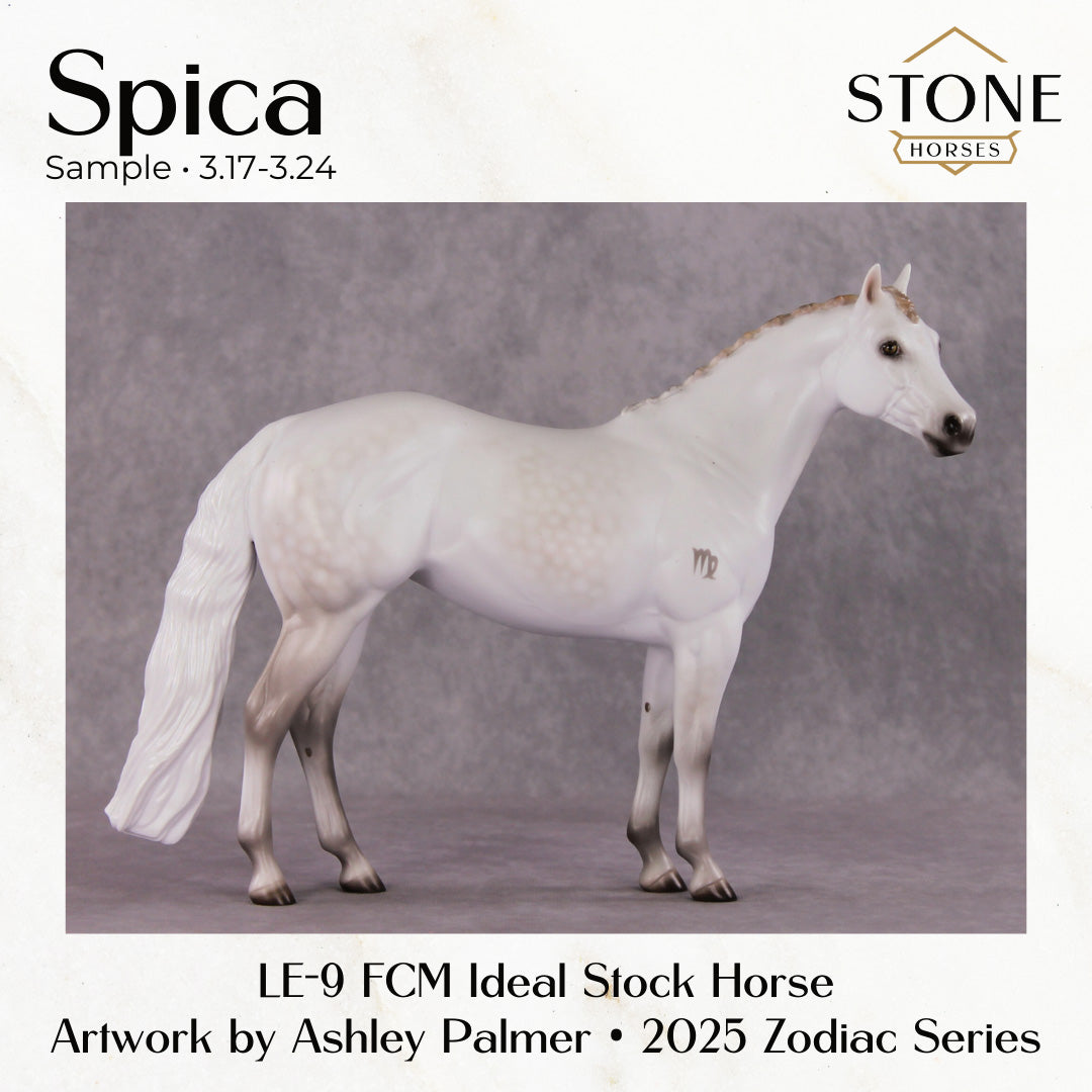 SAMPLE Spica LE-9 FCM Ideal Stock Horse by Ashley Palmer SS0326