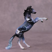 Spring Azure OOAK Chip Mustang by Enrique Duarte
