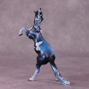Spring Azure OOAK Chip Mustang by Enrique Duarte