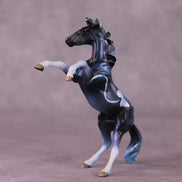Spring Azure OOAK Chip Mustang by Enrique Duarte