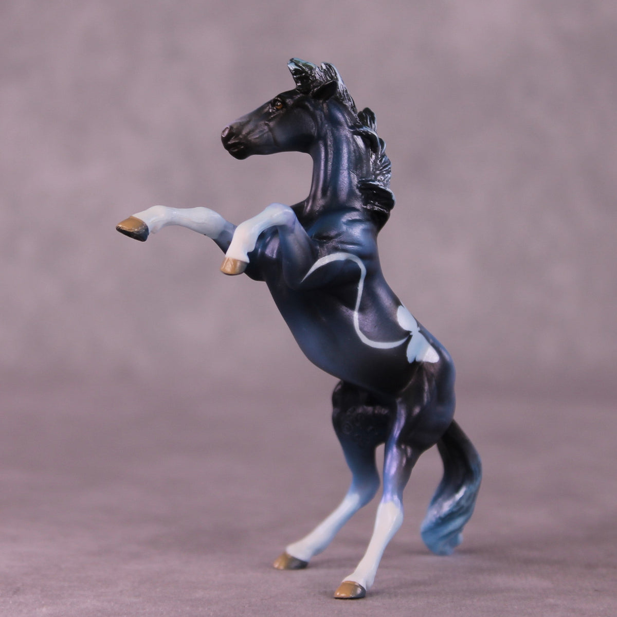 Spring Azure OOAK Chip Mustang by Enrique Duarte