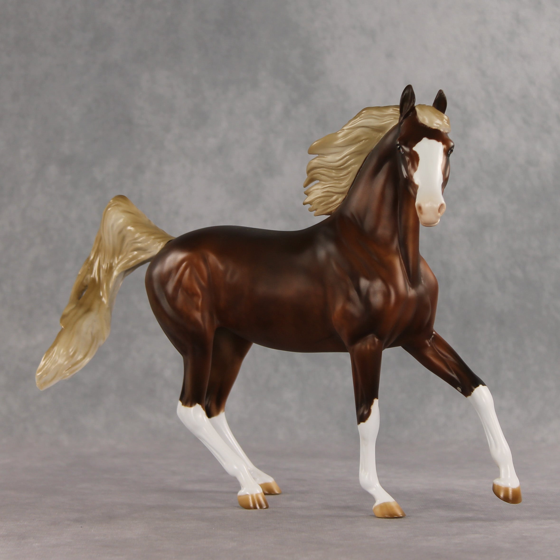 Square One OOAK FCM Arabian Mare by Julie Keim VV26