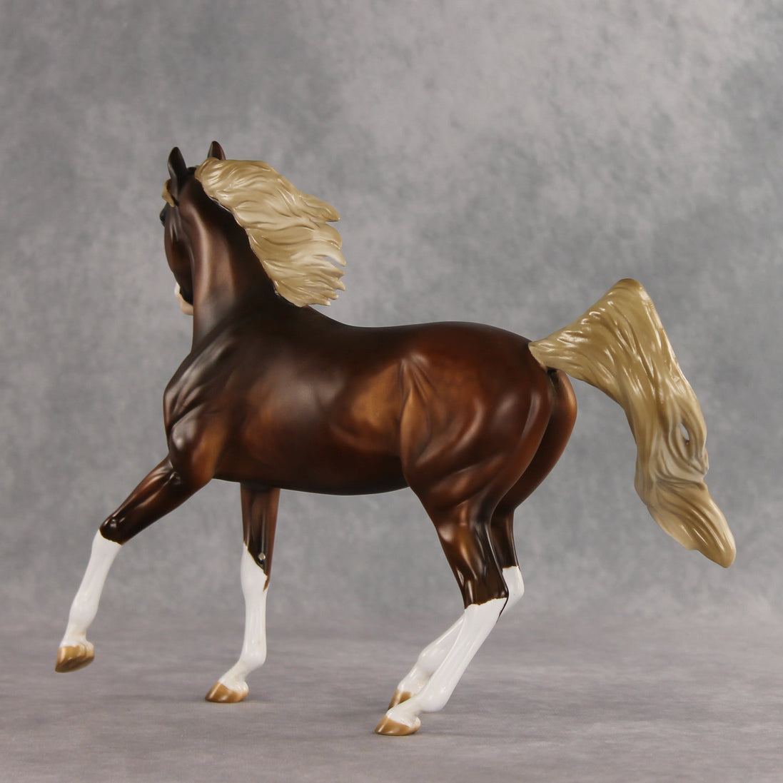 Square One OOAK FCM Arabian Mare by Julie Keim VV26