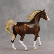 Square One OOAK FCM Arabian Mare by Julie Keim VV26